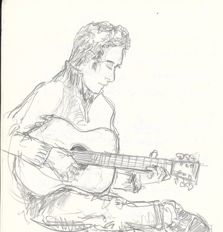 guy with guitar